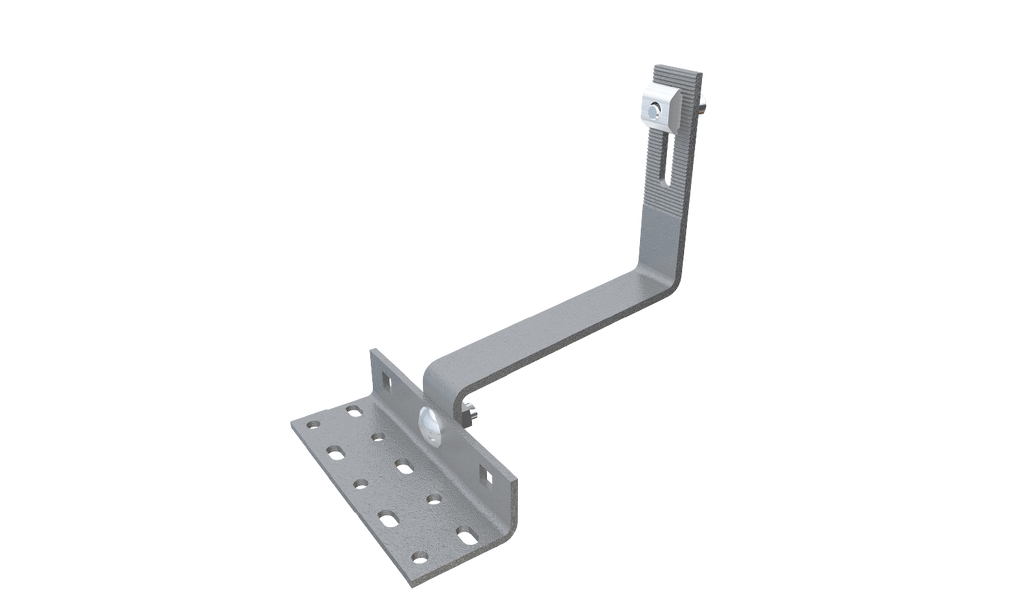 Montagesystem 2.0 für Ziegeldach/Schrägdach|4 Solarmodule|Halterung von PV-Modulen(Reihenmontage)