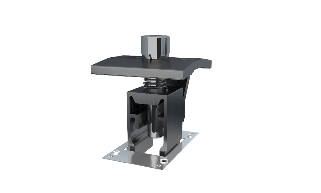 Montagesystem 2.0 für Ziegeldach/Schrägdach|4 Solarmodule|Halterung von PV-Modulen(Reihenmontage)