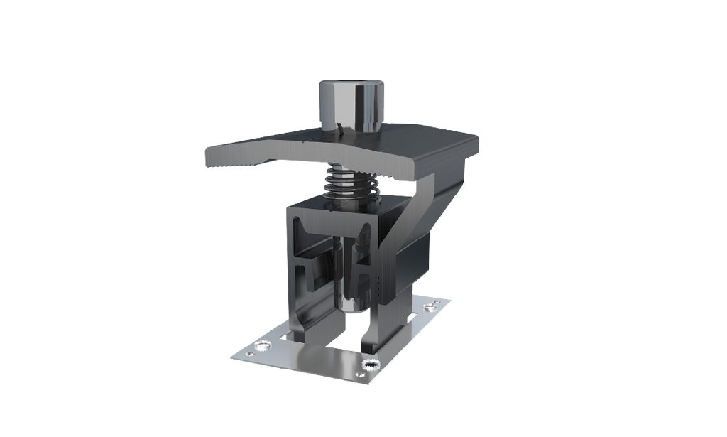 Montagesystem 2.0 für Ziegeldach/Schrägdach|4 Solarmodule|Halterung von PV-Modulen(Reihenmontage)